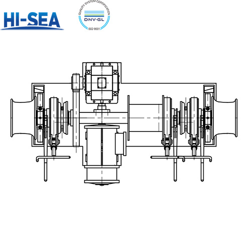  14mm Marine Electric Anchor Windlass With Drum